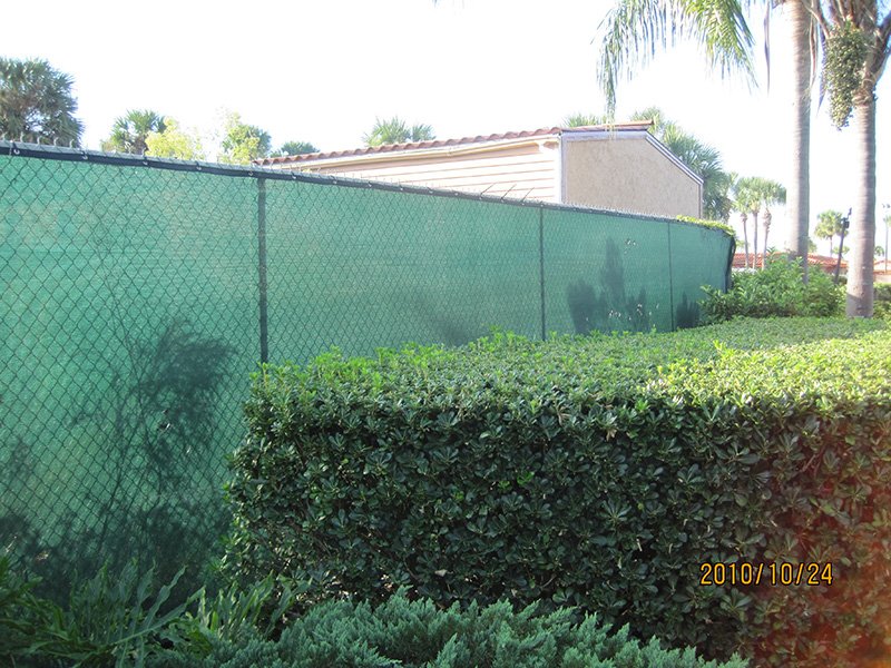 Woven Privacy Protection Fence